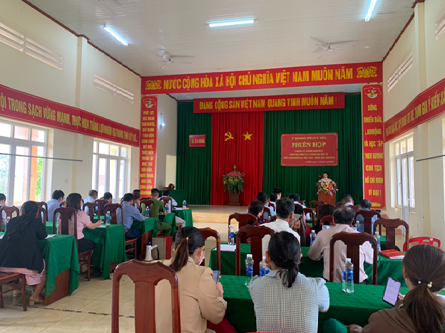 UBND xã Ea Khăl: Tổ chức phiên họp thường kỳ tháng 6, đánh giá nhiệm vụ công tác 6 tháng đầu năm và triển khai nhiệm vụ 6 tháng cuối năm 2023
